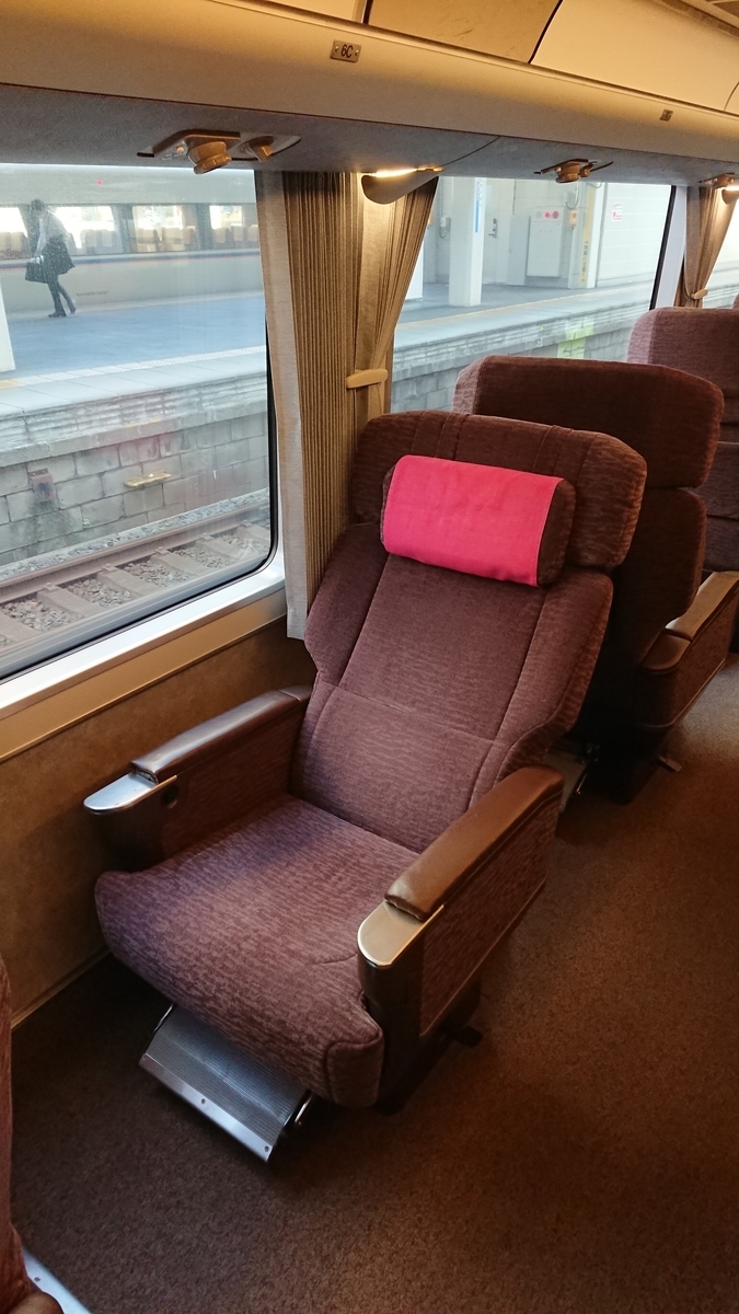 681系のグリーン席