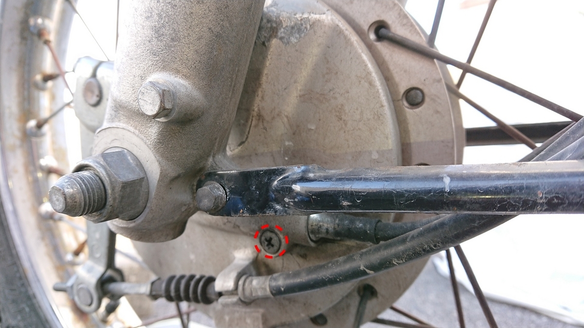 CD125Tのホイール