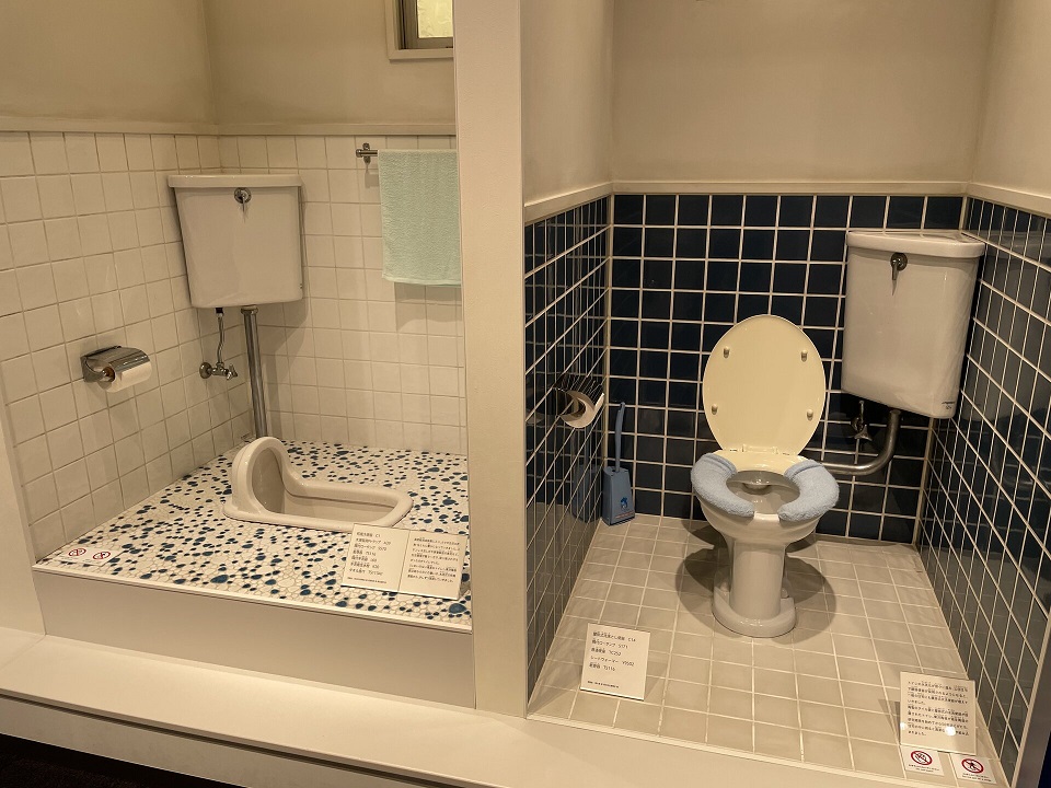 過去の便器に関する展示