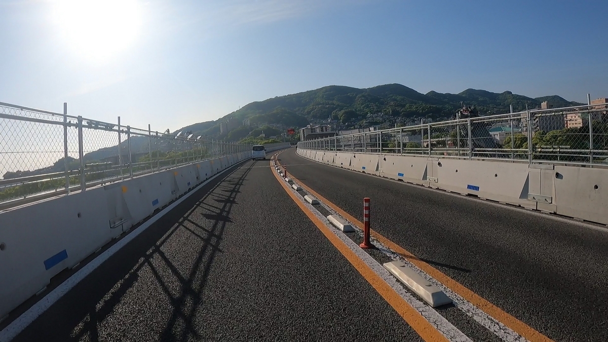 佐世保中央IC付近のオンボード映像