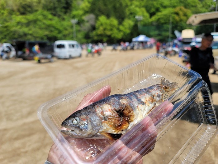 アマゴの塩焼き